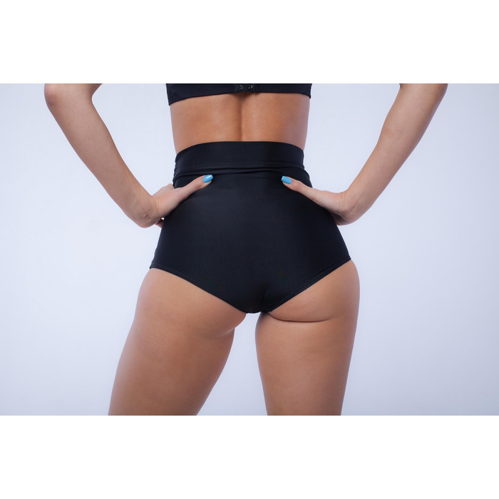 Високі шорти для тренувань Чорні