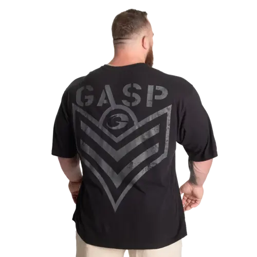 Футболка GASP Slub Iron Tee 221037 Washed Black