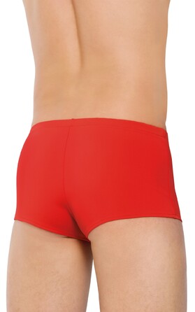 Труси-шорти із двома декоративними блискавками Soft Line Shorts 4500 червоні, M