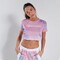 Футболка Labellamafia CROPPED Floral Delicate Training