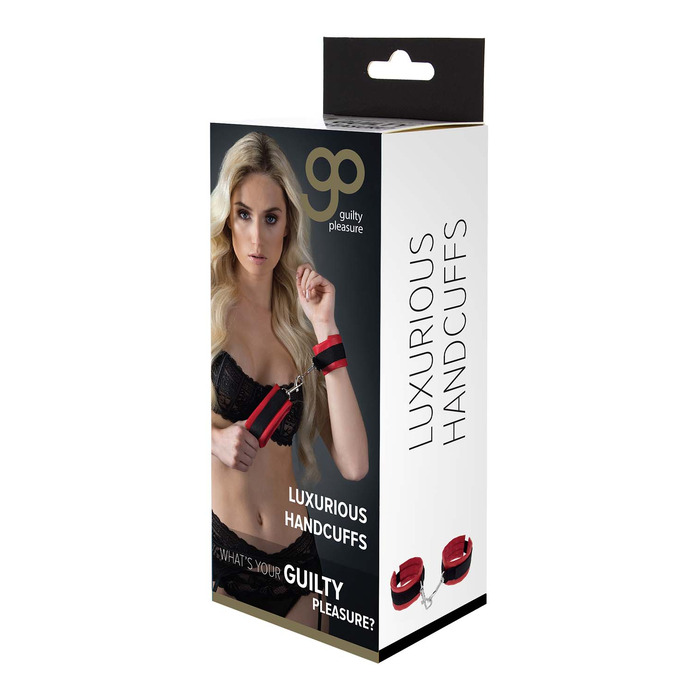 Наручники GP LUXURIOUS HANDCUFFS RED
