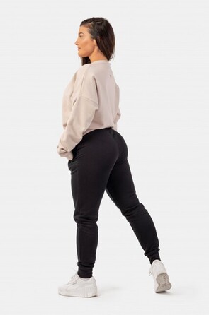 Штани High-Waist Loose Fit Sweatpants 'Feeling Good' 409 Black