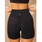 Шорти Ryderwear NKD Stonewash Crossover Scrunch Shorts - Black Stonewash