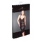 Сукня Noir Handmade Venus із Power Wetlook з сітчастими вставками, чорна, M