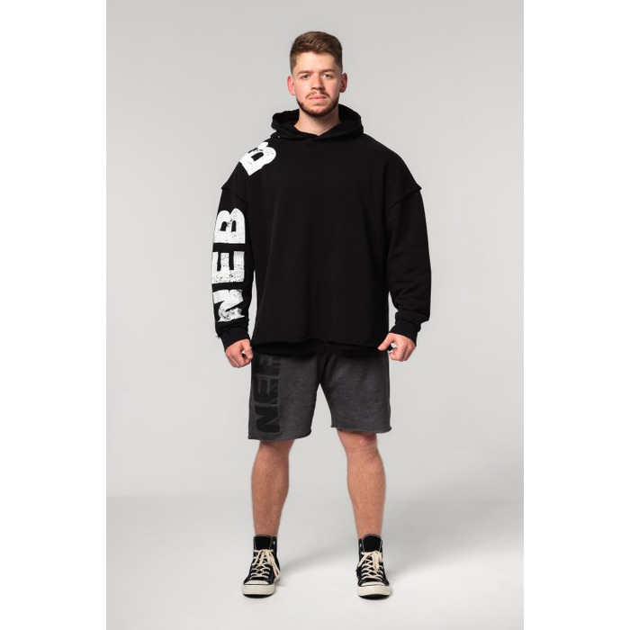 Худі Nebbia Oversized Pullover Hoodie NO BS Black 363