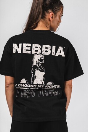 Футболка Nebbia Oversized Tee RESET Black 491