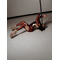 FRAME LEGGINS Burgundy mesh_ сітка бордо