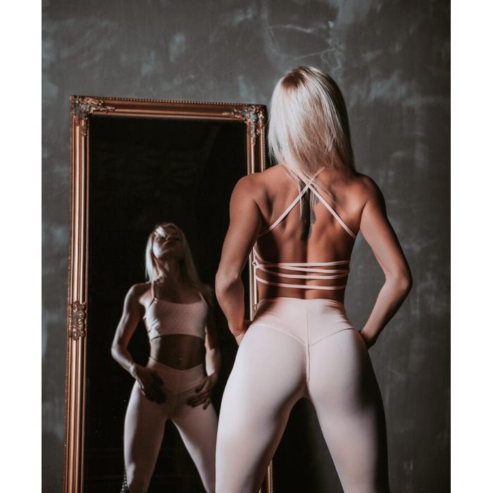 Топ Nebbia 'NS' FITNESS BRA 647 Bordo