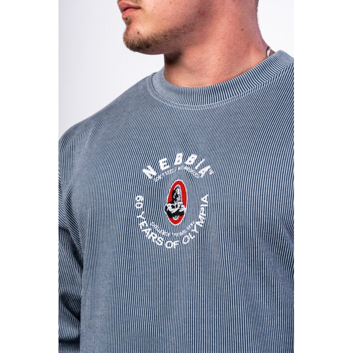 Кофта Nebbia Oversized Pullover SIGNATURE Blue 797 Light Blue