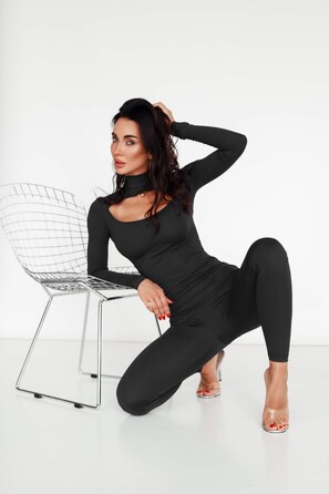 Комбінезон Fitzona Jumpsuit Fitness Black MACFTZ03