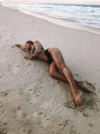 Купальник Крісті & Памела та Рашгард