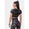 ТОП Nebbia CROP TOP ACTIVE BLACK 568 VOLCANIC BLACK