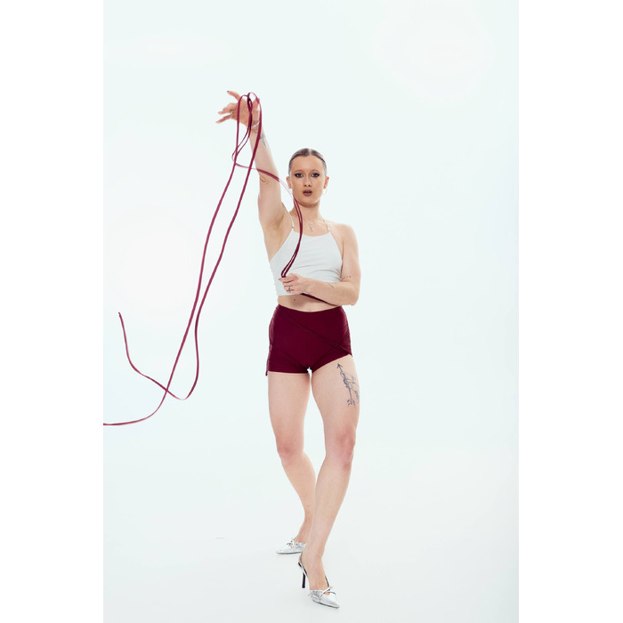 TRUE shorts Bordo biflex_ бордо