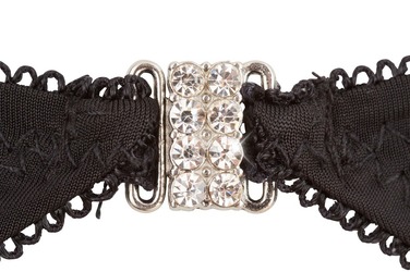 Комплект белья Rhinestone Shelf Bra Set 80B/M