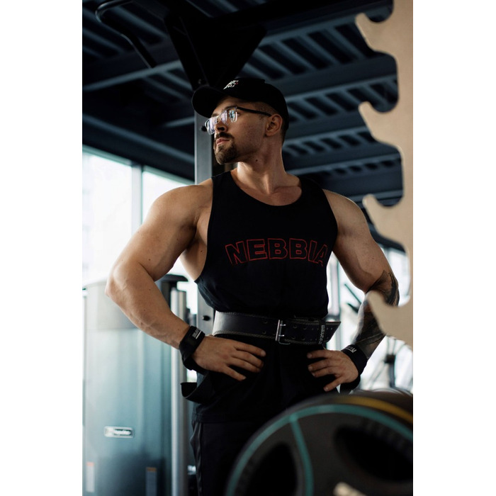 Майка Nebbia Gym Tank Top STRENGTH Black 714