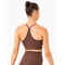 Топ Serene Cross Over Sports Bra - Chocolate