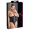 Корсет Cottelli Curves Underbust на гачках та шнурівці, чорний, 2XL