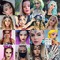 Самоклеючі прикраси для обличчя та тіла Leg Avenue Dahlia face jewels sticker
