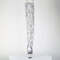 Сапоги Pleaser Bejeweled-3017HG-RSF-6, каблук 6 дюймов, высота 3,5 см, 7-слойная бахрома, шнуровка, ботфорты с RS, серебристый голографический металлик/серебряные стразы