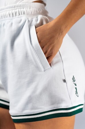 Шорти жіночі Nebbia Lounge Sweatshorts CLUB D’OR White 643