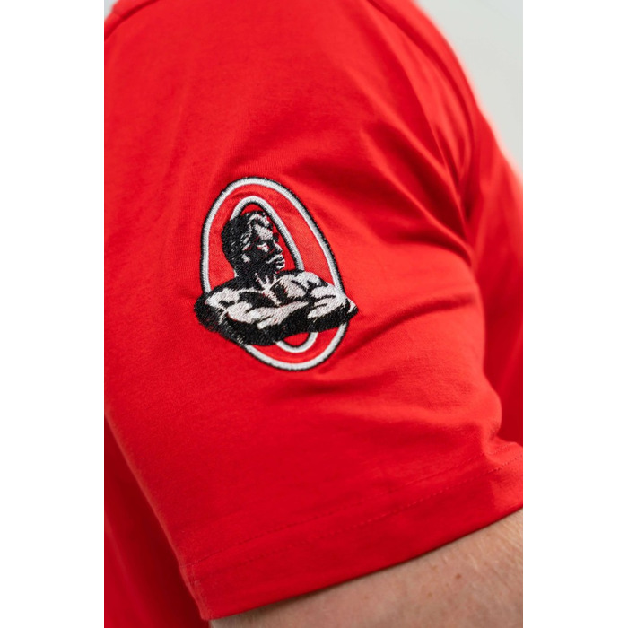 Футболка Nebbia Loose T-shirt DEDICATION Red 709