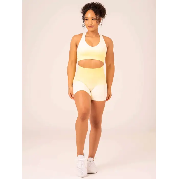 Топ Ryderwear Ombre Seamless Sports Bra - Lemon Ombre