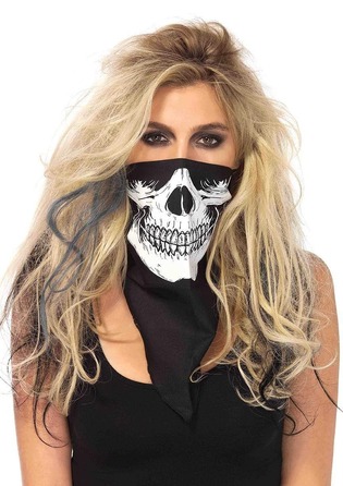 Бандана з черепом Leg Avenue Skull Bandana O/S