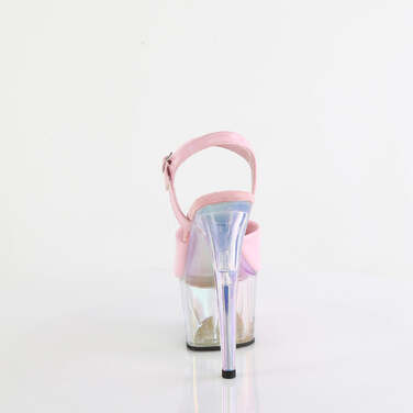 Босоніжки Adore-709HT **7-дюймовий каблук, 2 3/4-дюймовий тонований ремінець на щиколотці з PF, ніжно-рожевий