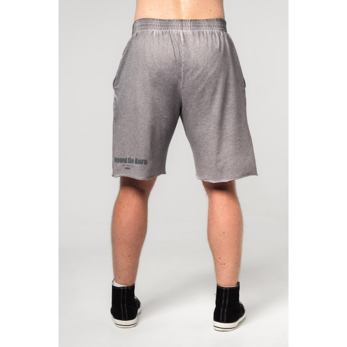 Шорты Nebbia Washed-off Gym Sweatshorts NO BS Light Grey 367
