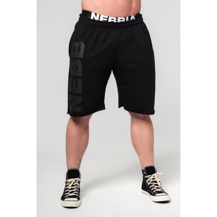 Шорти Nebbia Gym Sweatshorts NO BS Black 351