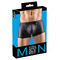 Боксери труси зі стразами по блискавці Sven Joy Ment Men's Pants, чорний, L