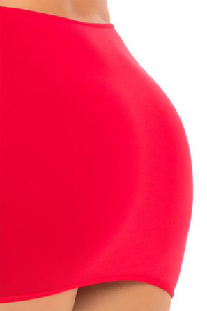 Комплект топ и юбка Pink Lipstick Lingerie красный, S/M