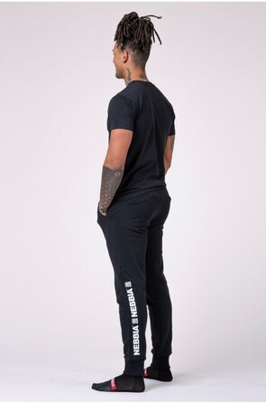 СПОРТИВНА ФУТБОЛКА NEBBIA MEN'S T-SHIRT BLACK 593