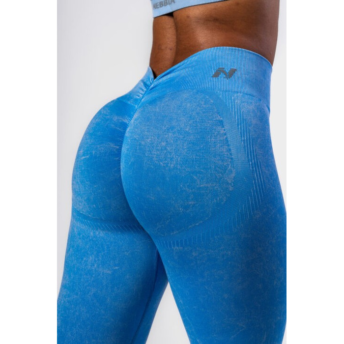 Легінси Nebbia Seamless High-Waist Leggings MAXIMUM PUSH-UP Blue 302