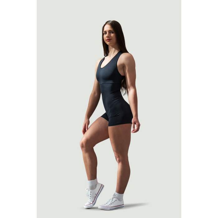 Комбінезон Nebbia One-Piece Workout Bodysuit 5″ GYM RAT Black 287