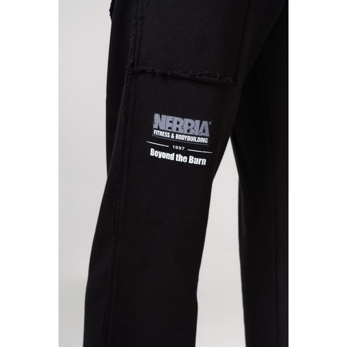 Штани Nebbia Gym Sweatpants NO SHORTCUTS Black 364