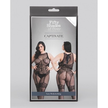 Сексуальный комбинезон Fifty Shades of Grey Captivate Plus Size Black