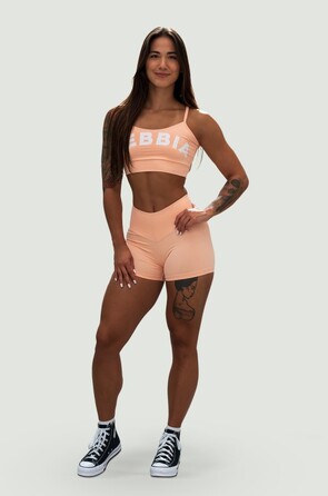 Шорти Nebbia High Waisted Shorts 5″ GYM HERO Salmon 582