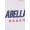 Топ жіночий LABELLAMAFIA CROPPED ESSENTIALS 21954 еластичний з принтом