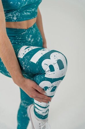 Легінси Nebbia Workout leggings ROUGH GIRL Green 616