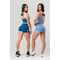 Шорти High Waisted Shorts 5″ GYM HERO Light Blue 582