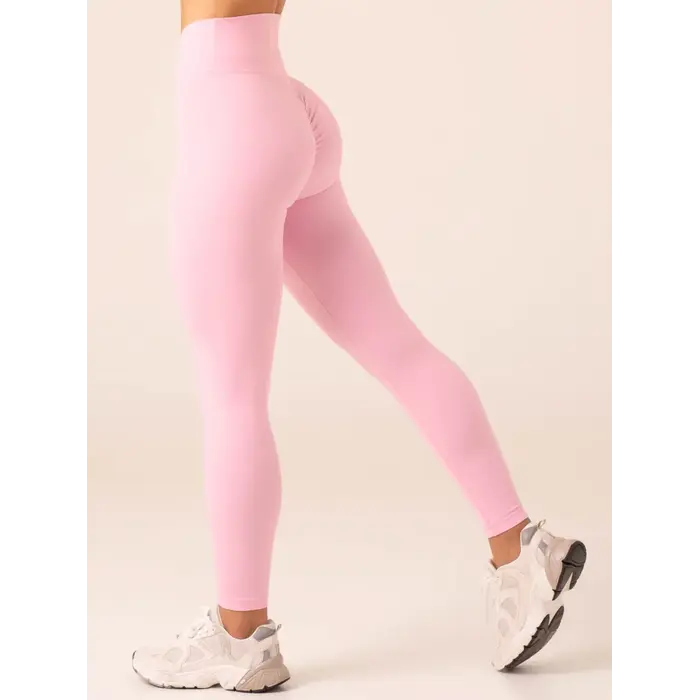 Леггинсы Ryderwear Momentum Cross Over Scrunch Leggings - Candy Pink