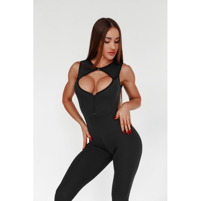 Комбінезон Fitzona Jumpsuit Fitness Black MACFTZ5478