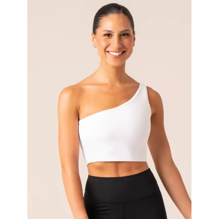 Топ Ryderwear NKD One Shoulder Tank Bra - White