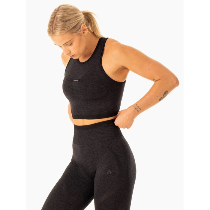 Майка Excel Seamless Tank - Black Marl