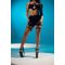 FRAME shorts Black mesh_ чорна сітка