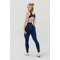 Топ Nebbia Cropped tank top GYM THERAPY Dark Blue 618 Blue Dark
