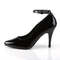 Туфлі Pleaser Vanity-431, 4 дюйми, чорні, з ремінцем на щиколотці