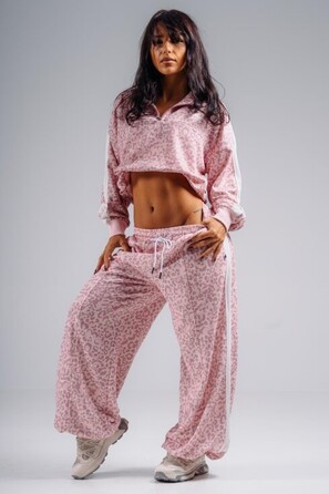 Штани Nebbia Baggy Leopard Sweatpants PRIMAL Pink Leopard 865