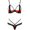 Комплект білизни S/M FEMMINA BIKINI red S/M - Passion